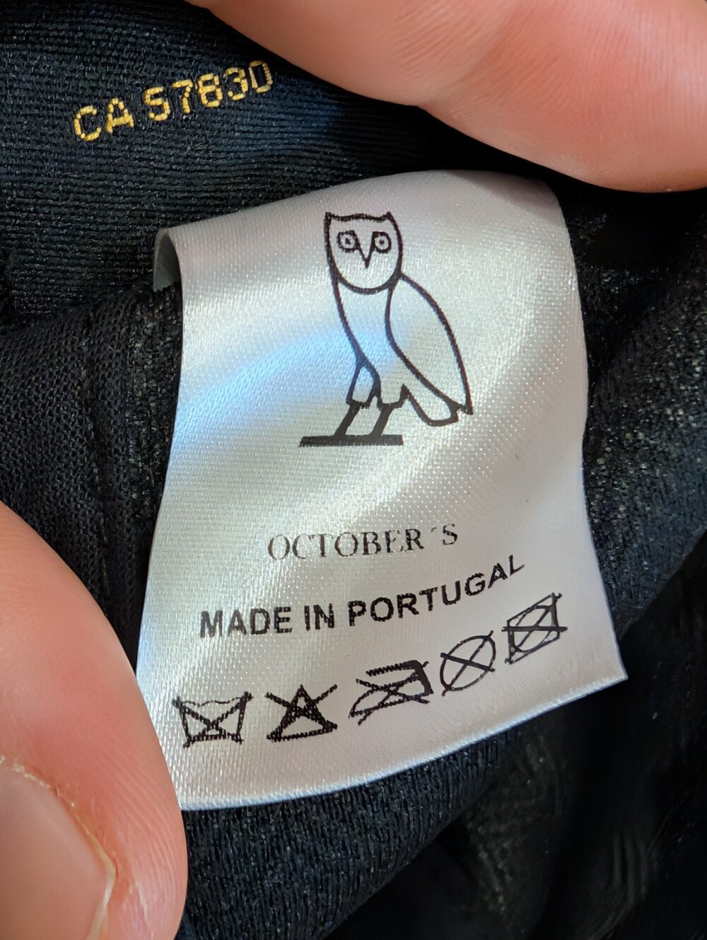 OVO 100% Wool Herringbone Tweed Baseball Cap Hat - Picture 11 of 12